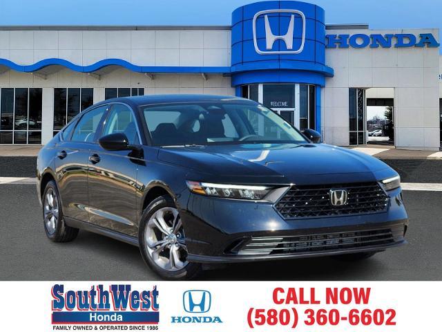 2024 Honda Accord Sedan Vehicle Photo in LAWTON, OK 73505