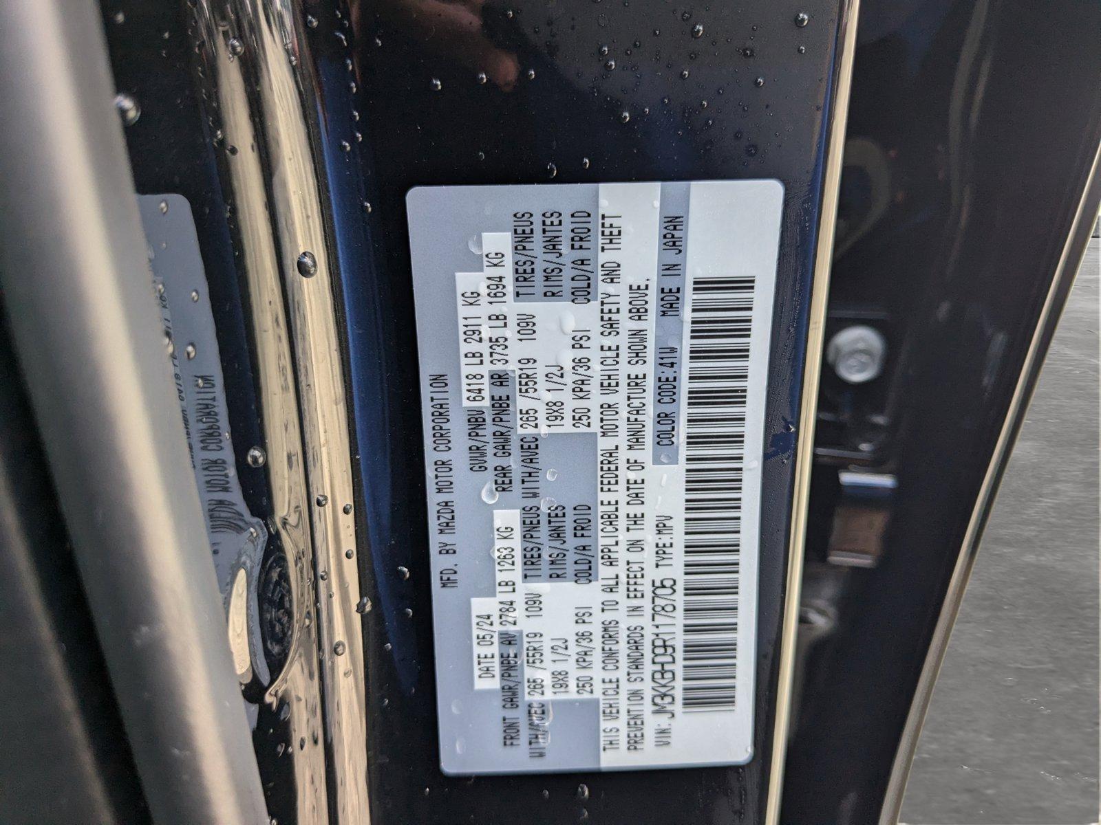 2024 Mazda CX-90 Vehicle Photo in MIAMI, FL 33134-2699