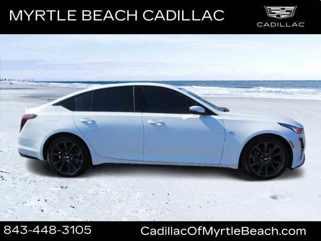 Certified 2024 Cadillac CT5 Sport with VIN 1G6DP5RK5R0125526 for sale in Myrtle Beach, SC