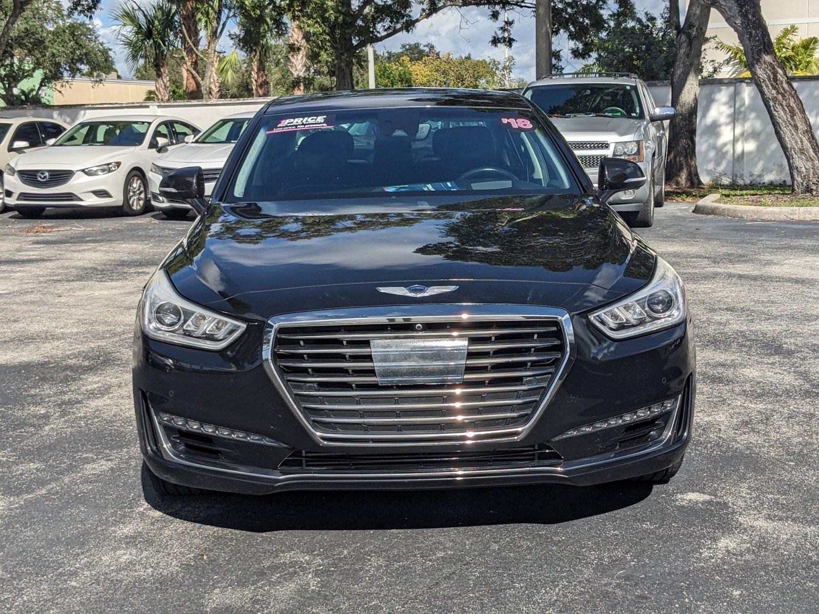 2018 Genesis G90 Vehicle Photo in GREENACRES, FL 33463-3207