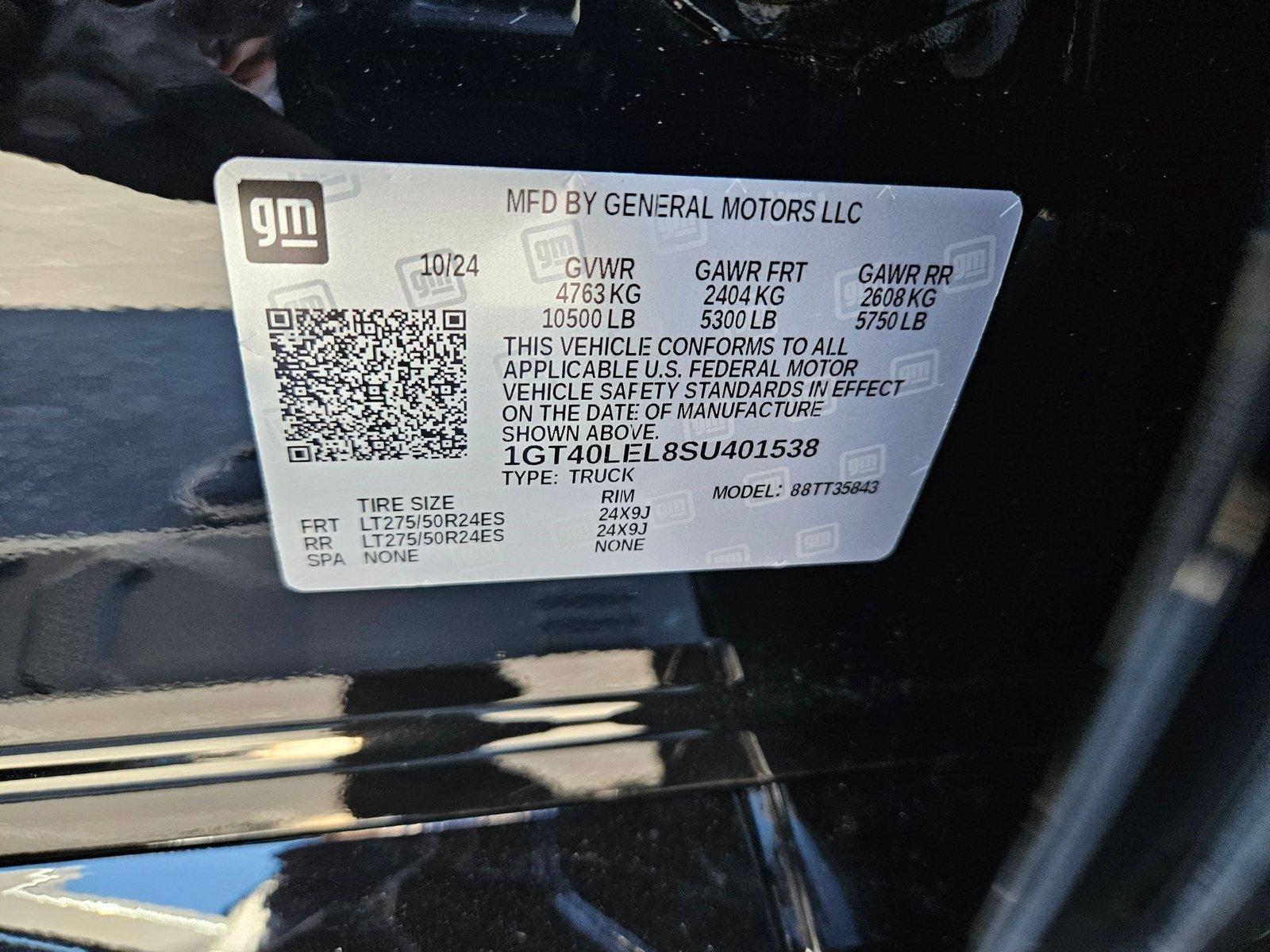 2025 GMC Sierra EV Vehicle Photo in LAS VEGAS, NV 89146-3033