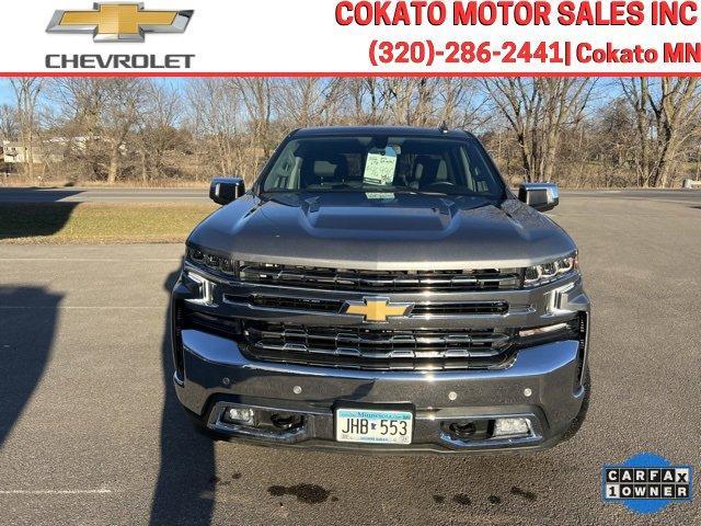 Used 2022 Chevrolet Silverado 1500 Limited LTZ with VIN 1GCUYGED8NZ192169 for sale in Cokato, Minnesota