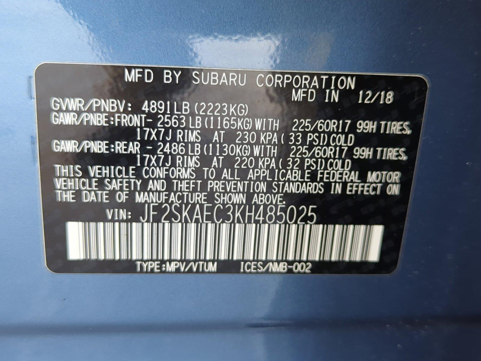 2019 Subaru Forester Vehicle Photo in Ft. Myers, FL 33907