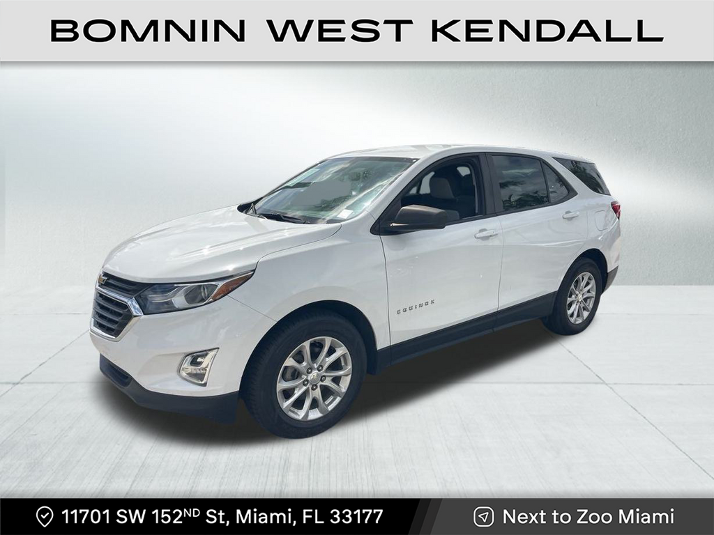 Used 2021 Chevrolet Equinox LS with VIN 3GNAXHEV5MS182027 for sale in Miami, FL