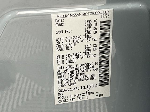 2024 Nissan Murano Vehicle Photo in Tulsa, OK 74129