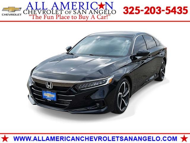 2022 Honda Accord Sedan Vehicle Photo in SAN ANGELO, TX 76903-5798