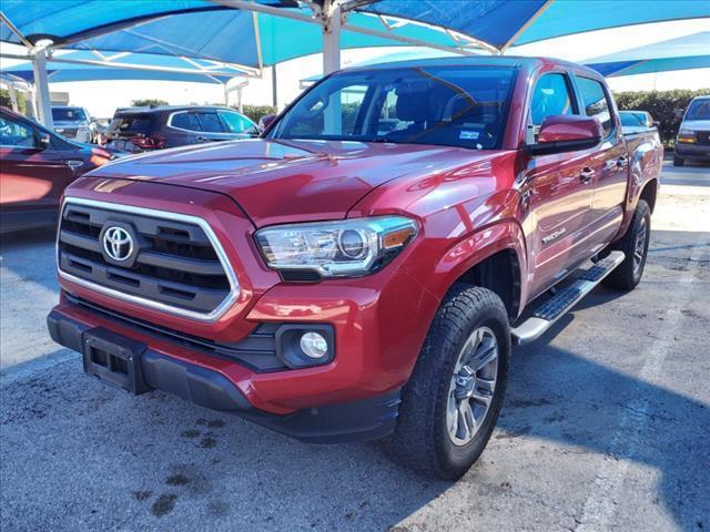 Used 2016 Toyota Tacoma SR5 with VIN 5TFAZ5CN7GX015501 for sale in Denton, TX