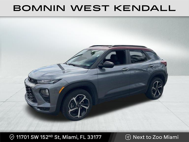 Used 2021 Chevrolet Trailblazer RS with VIN KL79MTSLXMB150841 for sale in Miami, FL