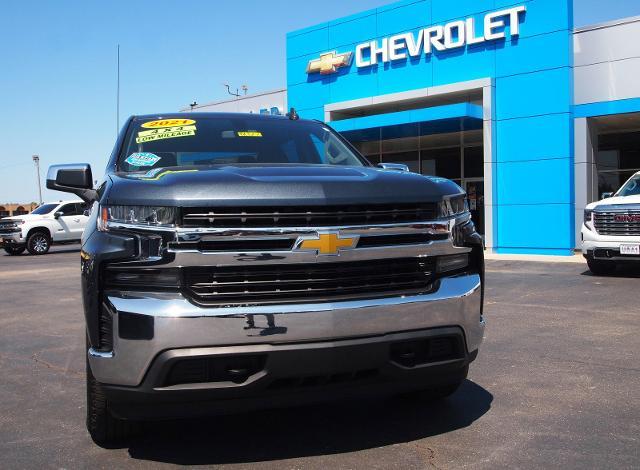 Used 2021 Chevrolet Silverado 1500 LT with VIN 1GCPYJEK1MZ381205 for sale in Madison, IN