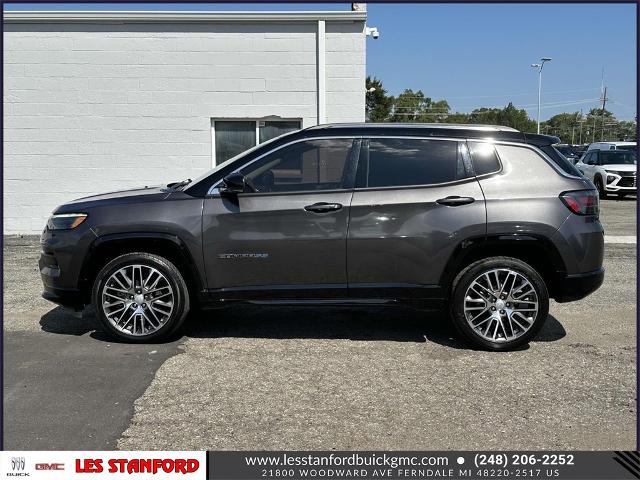 Used 2022 Jeep Compass Limited with VIN 3C4NJDCB8NT105144 for sale in Ferndale, MI