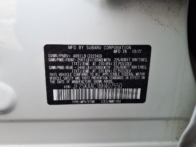 2022 Subaru Forester Vehicle Photo in Oshkosh, WI 54904