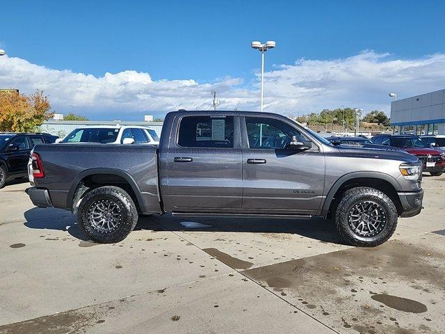 Used 2021 RAM Ram 1500 Pickup Rebel with VIN 1C6SRFLT0MN571978 for sale in Grand Junction, CO