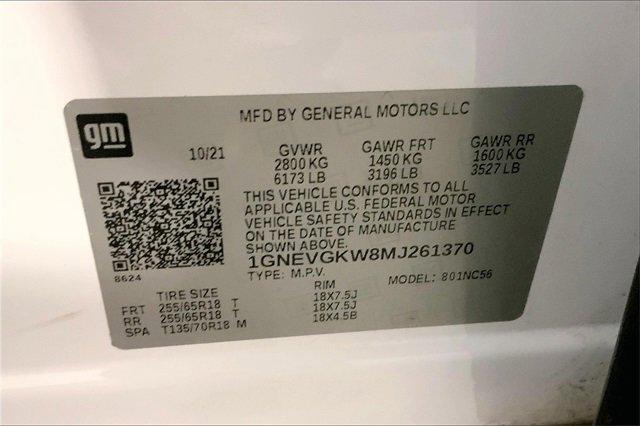 2021 Chevrolet Traverse Vehicle Photo in KANSAS CITY, MO 64114-4502