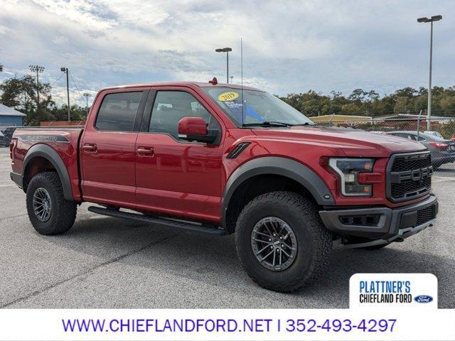 Certified 2019 Ford F-150 Raptor with VIN 1FTFW1RG5KFA11882 for sale in Quincy, FL