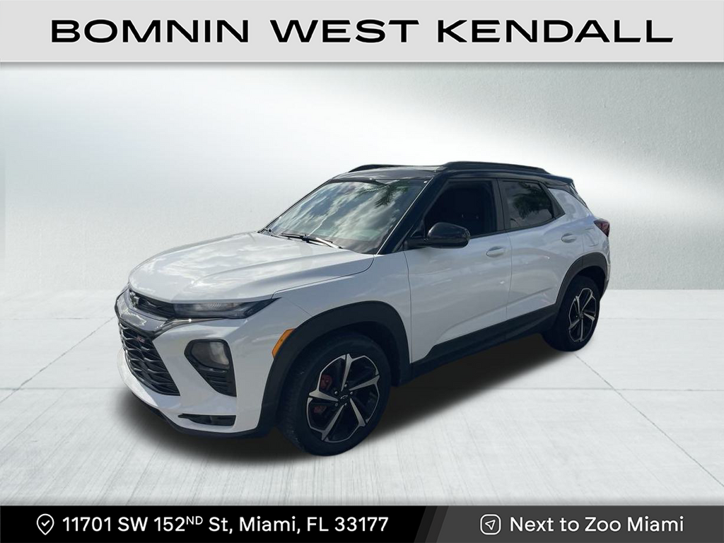 Used 2021 Chevrolet Trailblazer RS with VIN KL79MTSLXMB166876 for sale in Miami, FL