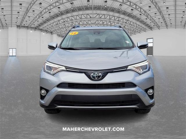 Used 2018 Toyota RAV4 Limited with VIN JTMYFREV1JD112634 for sale in Saint Petersburg, FL