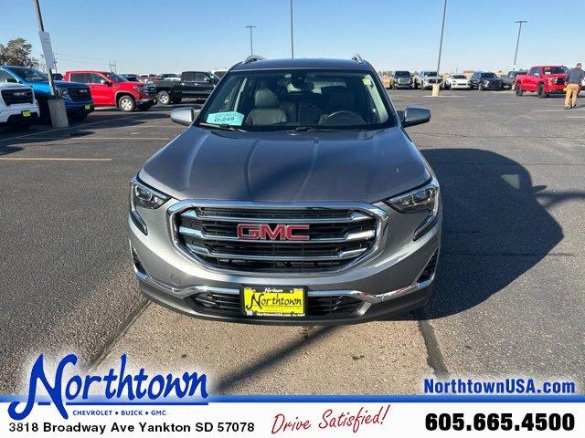 Used 2021 GMC Terrain SLT with VIN 3GKALVEVXML333803 for sale in Yankton, SD