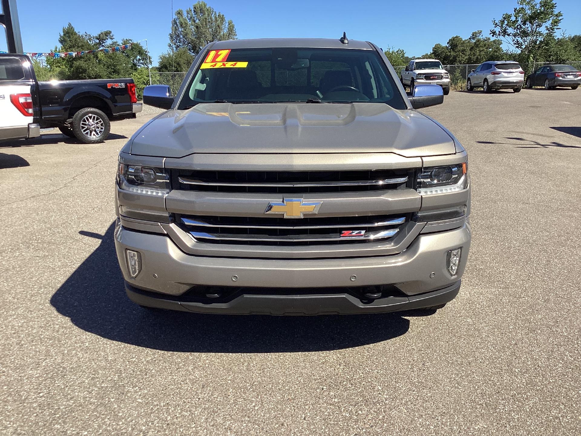 Used 2017 Chevrolet Silverado 1500 LTZ with VIN 3GCUKSEJ4HG349470 for sale in Red Bluff, CA