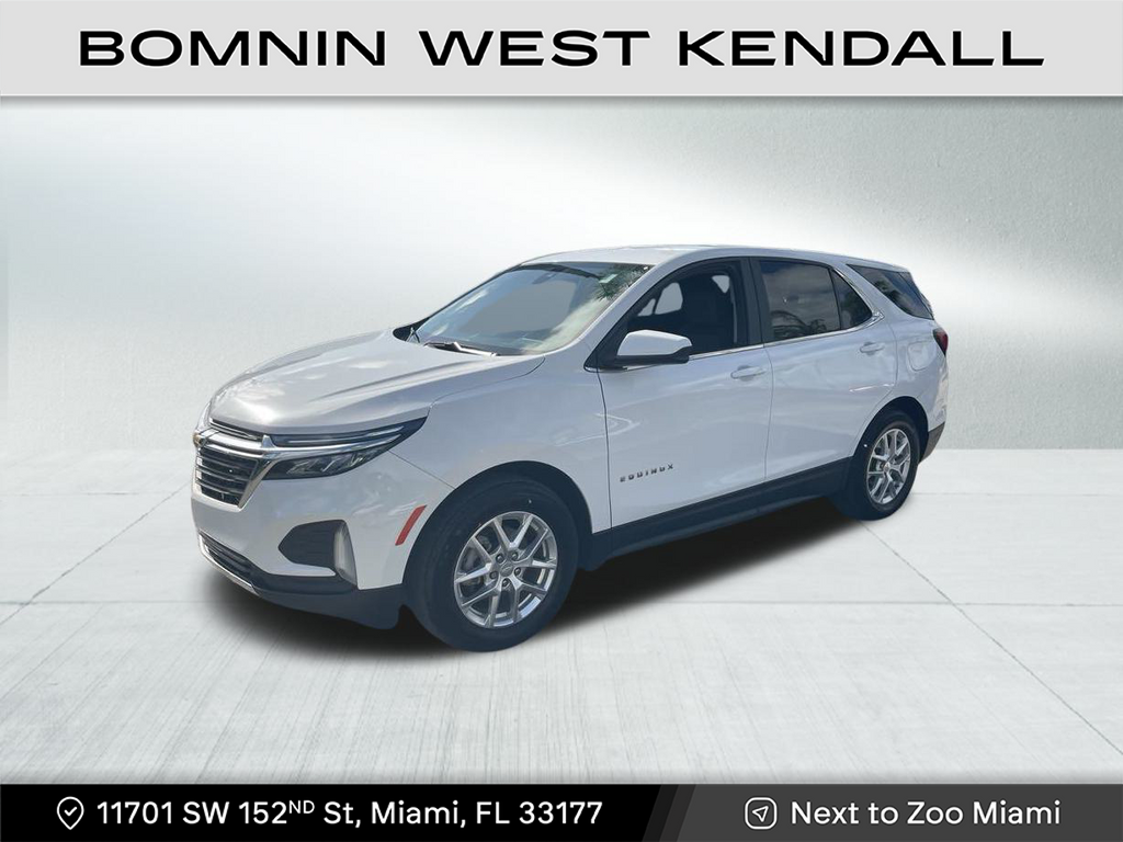 Used 2022 Chevrolet Equinox LT with VIN 3GNAXKEV2NL105057 for sale in Miami, FL