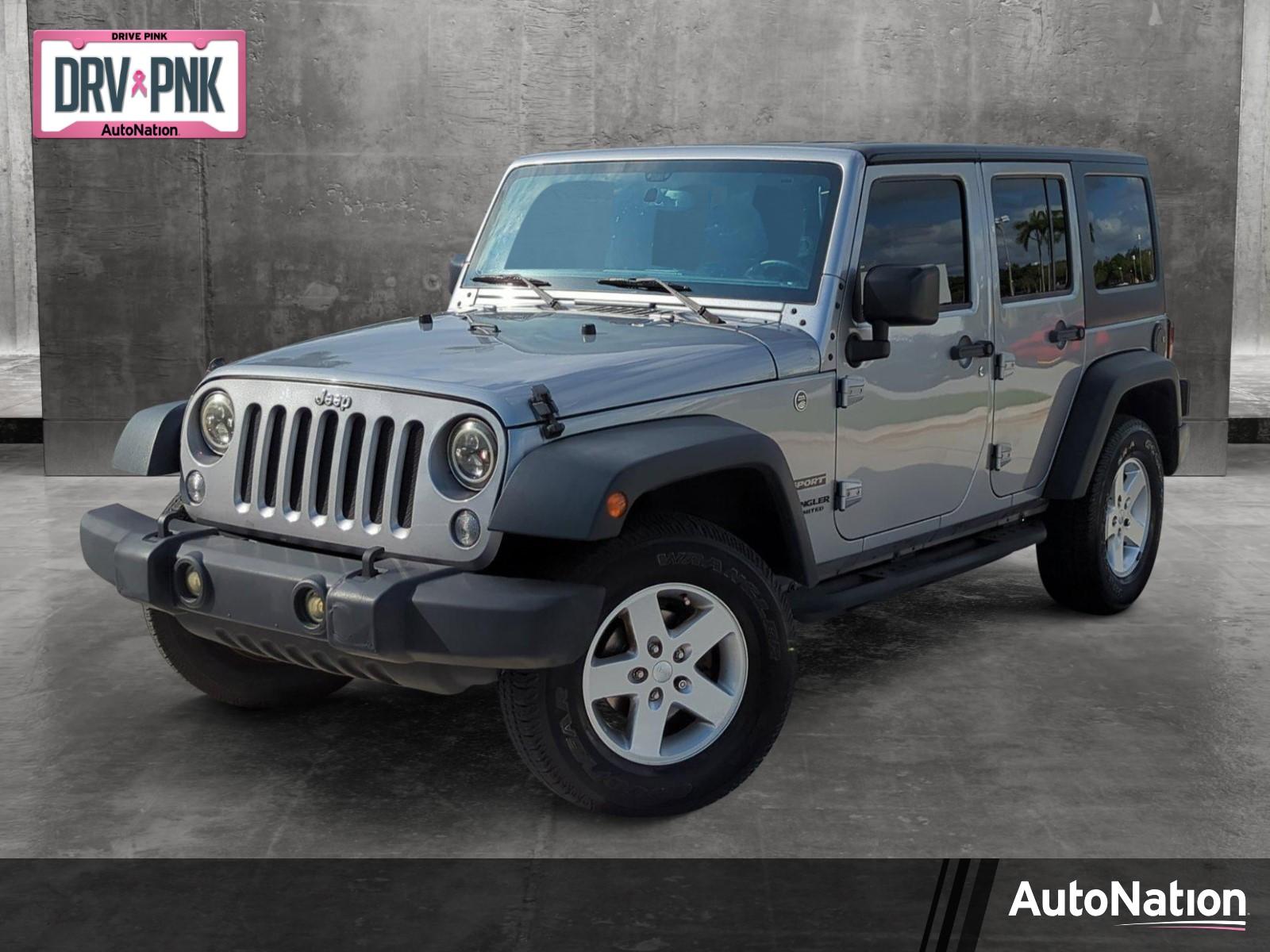 2016 Jeep Wrangler Unlimited Vehicle Photo in Pembroke Pines, FL 33027