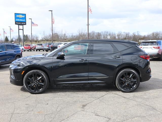 Used 2021 Chevrolet Blazer RS with VIN 3GNKBKRS2MS532973 for sale in Jonesville, MI