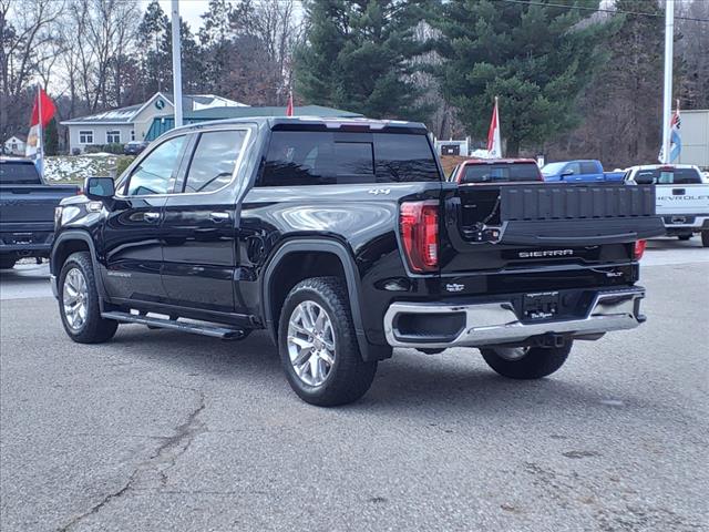 Certified 2021 GMC Sierra 1500 SLT with VIN 1GTU9DET1MZ190779 for sale in Whitehall, MI