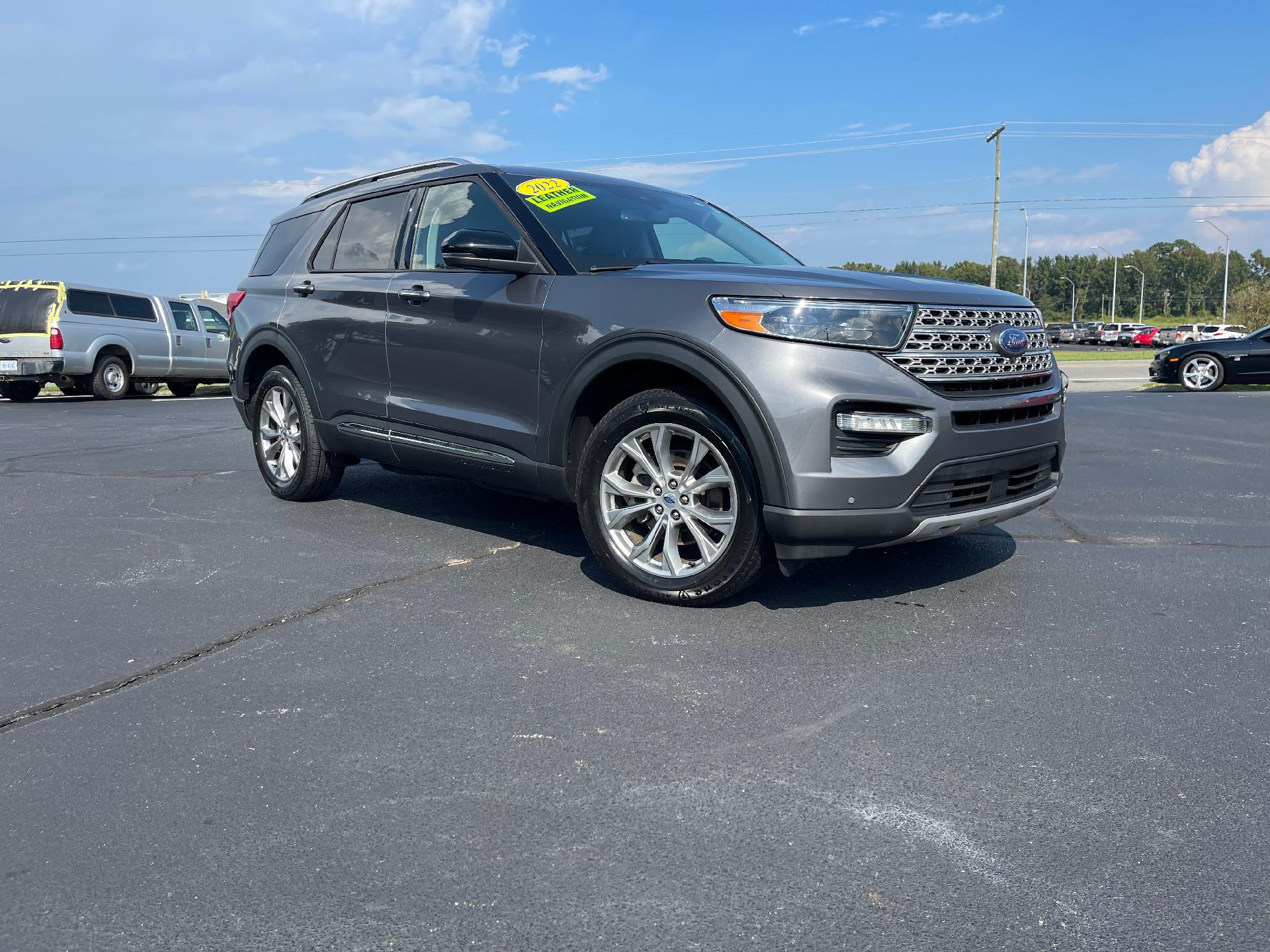 Certified 2022 Ford Explorer Limited with VIN 1FMSK8FH1NGA94916 for sale in La Grange, NC