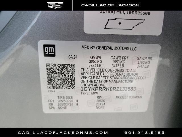 2024 Cadillac LYRIQ Vehicle Photo in RIDGELAND, MS 39157-4406