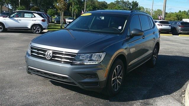 Used 2021 Volkswagen Tiguan S with VIN 3VV1B7AX6MM081383 for sale in Winter Haven, FL