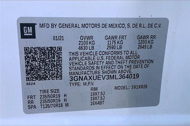 2021 Chevrolet Equinox Vehicle Photo in TOPEKA, KS 66609-0000