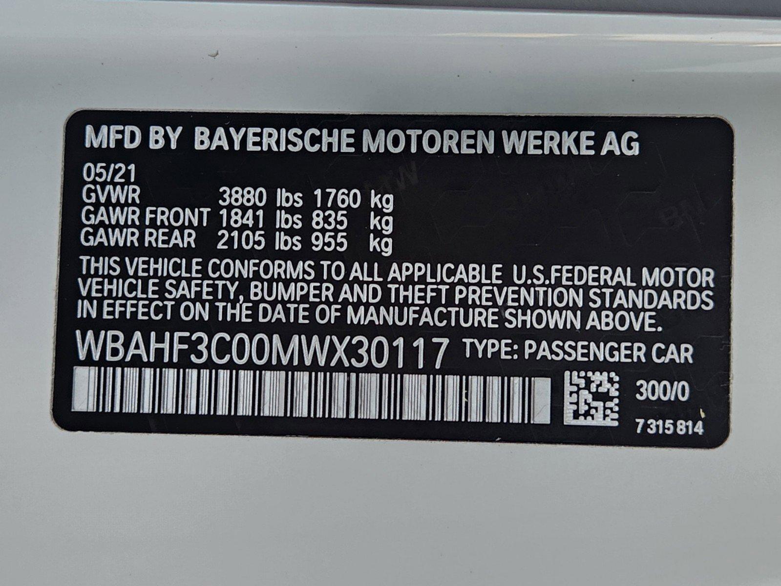 2021 BMW Z4 sDrive30i Vehicle Photo in PLANO, TX 75024