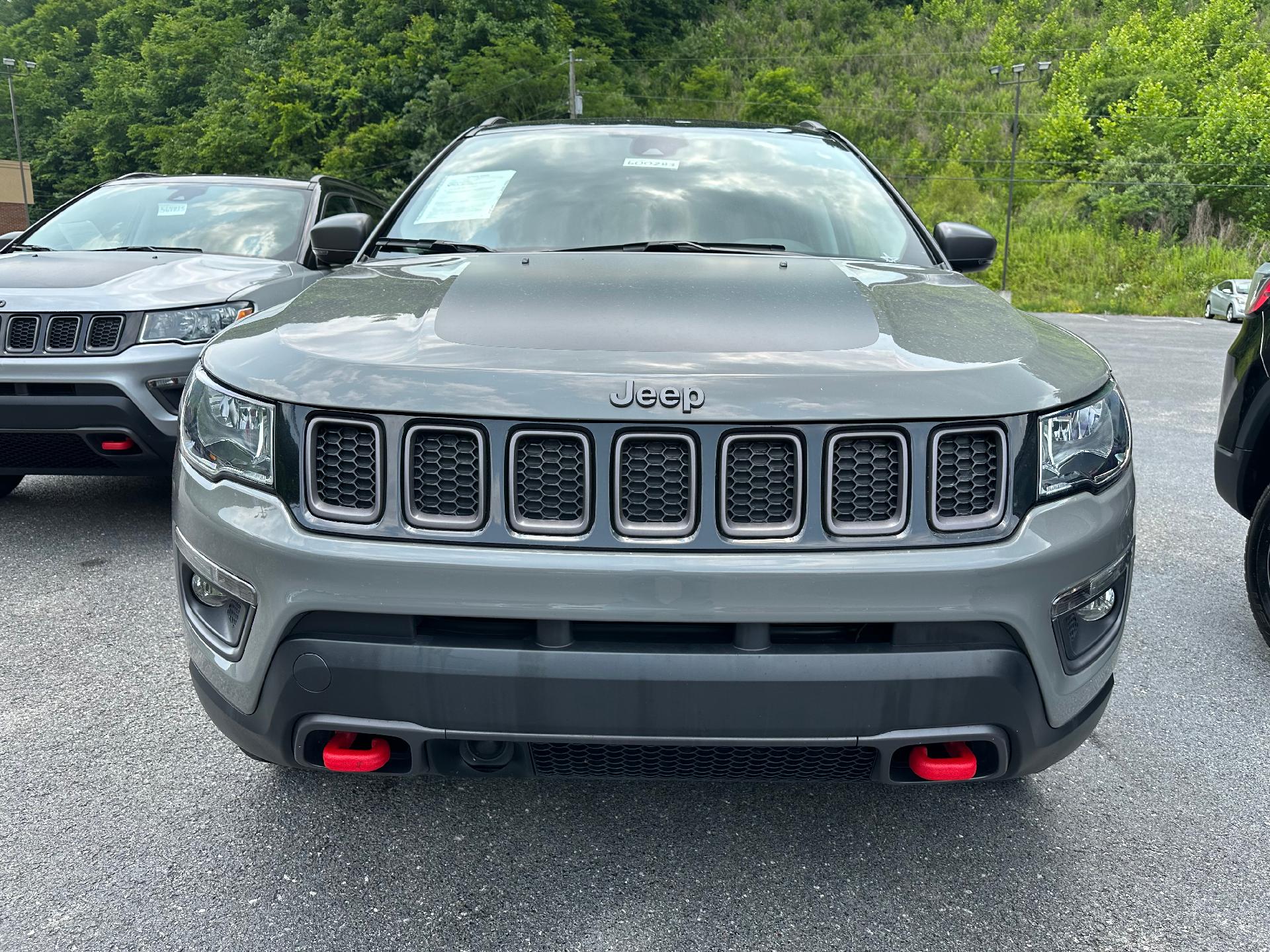 Used 2021 Jeep Compass Trailhawk with VIN 3C4NJDDB3MT600283 for sale in Prestonsburg, KY