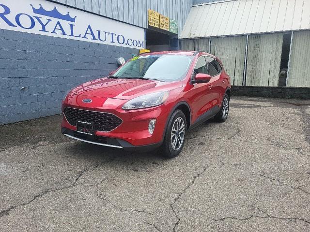 Used 2021 Ford Escape SEL with VIN 1FMCU9H91MUA59240 for sale in Owego, NY