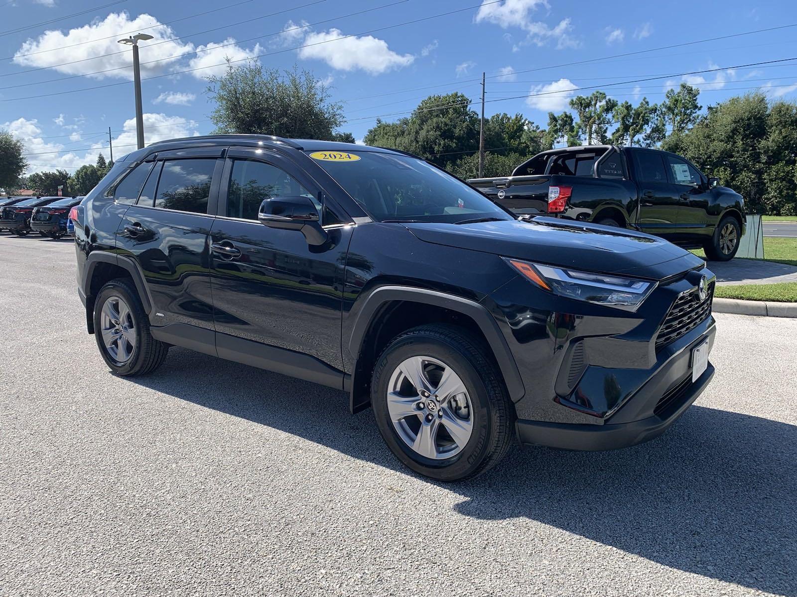 Used 2024 Toyota RAV4 XLE with VIN 4T3RWRFV1RU120234 for sale in Winter Haven, FL