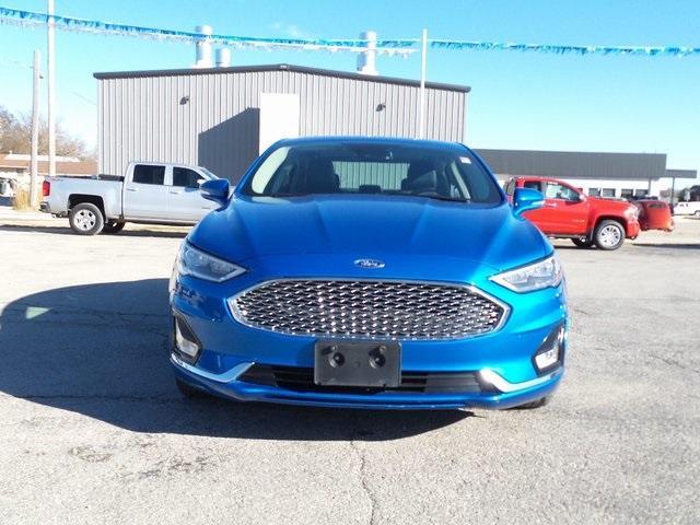 Used 2020 Ford Fusion Titanium with VIN 3FA6P0D93LR192765 for sale in Independence, KS