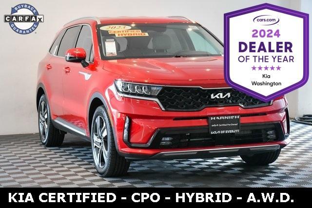 2023 Kia Sorento Hybrid Vehicle Photo in Everett, WA 98204