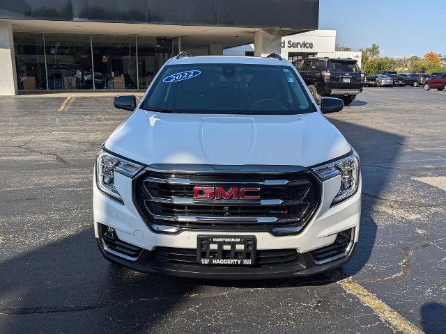 Certified 2022 GMC Terrain AT4 with VIN 3GKALYEV9NL301332 for sale in Villa Park, IL