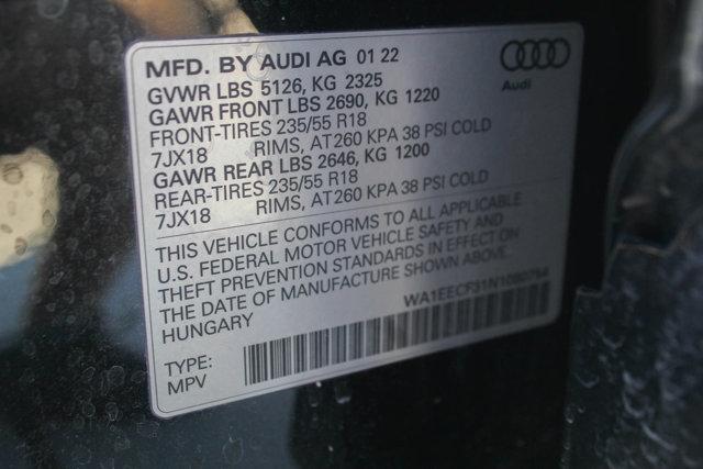 2022 Audi Q3 Vehicle Photo in HOUSTON, TX 77090