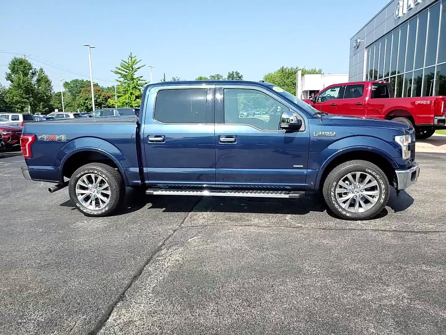 Used 2017 Ford F-150 Lariat with VIN 1FTEW1EG3HKD56989 for sale in Gurnee, IL