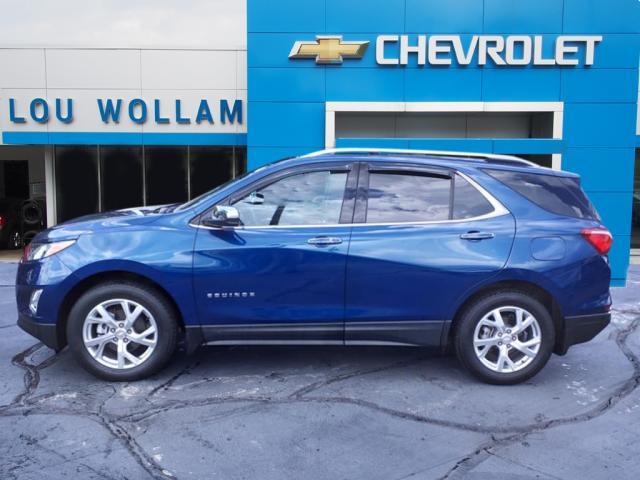 Used 2021 Chevrolet Equinox Premier with VIN 2GNAXXEV2M6149706 for sale in Cortland, OH