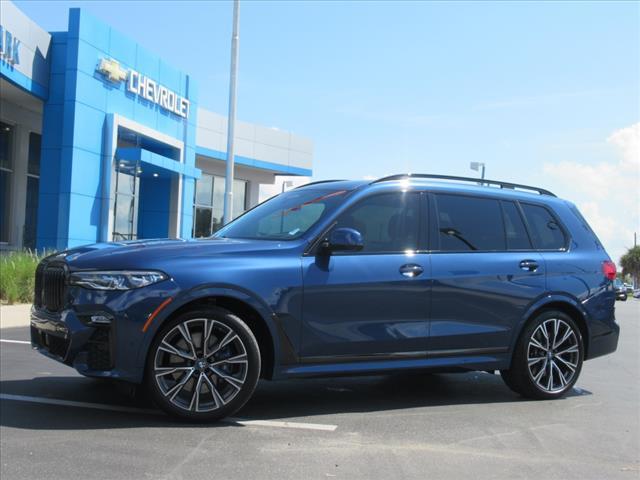 Used 2021 BMW X7 M50i with VIN 5UXCX6C07M9G93014 for sale in Leesburg, FL