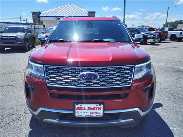 Used 2018 Ford Explorer Platinum with VIN 1FM5K8HT4JGA75964 for sale in Cullman, AL