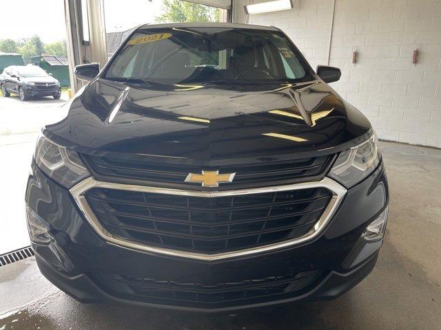 Used 2021 Chevrolet Equinox LT with VIN 3GNAXKEV4MS112306 for sale in Muncie, IN