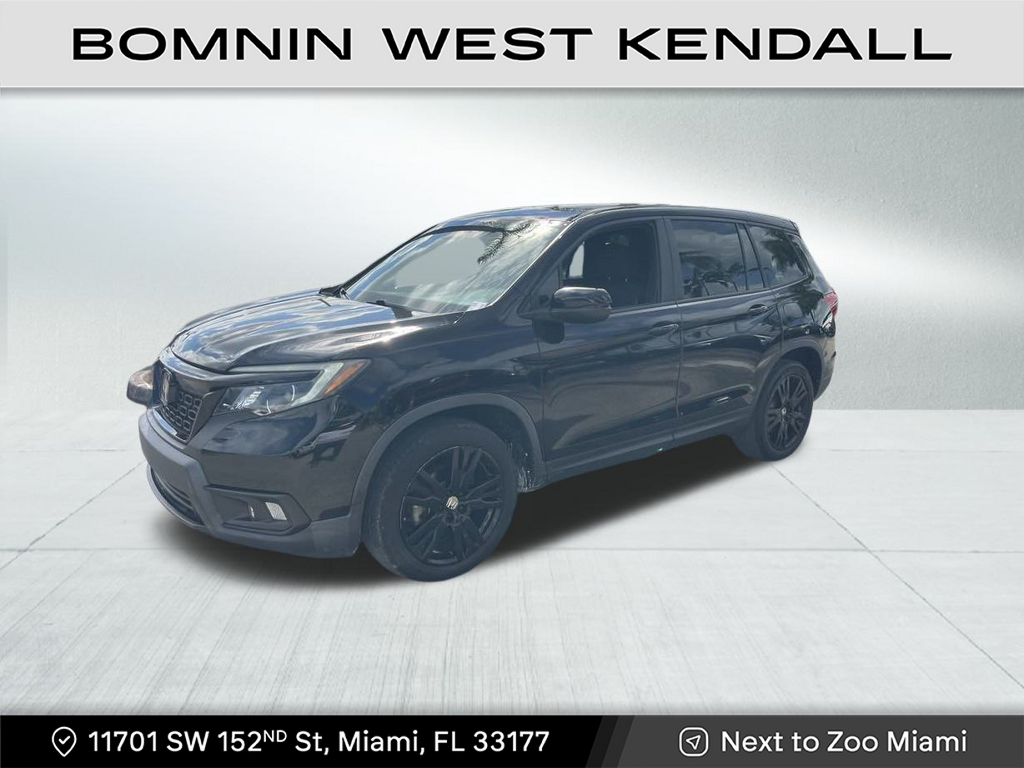 Used 2021 Honda Passport Sport with VIN 5FNYF7H24MB000106 for sale in Miami, FL