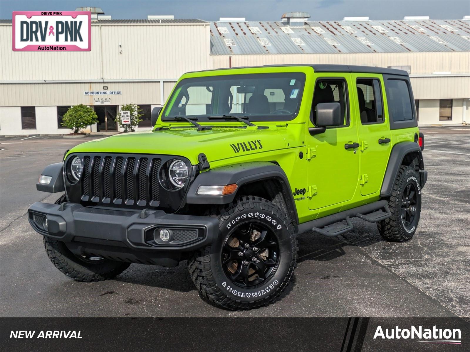 2021 Jeep Wrangler Vehicle Photo in CLEARWATER, FL 33764-7163
