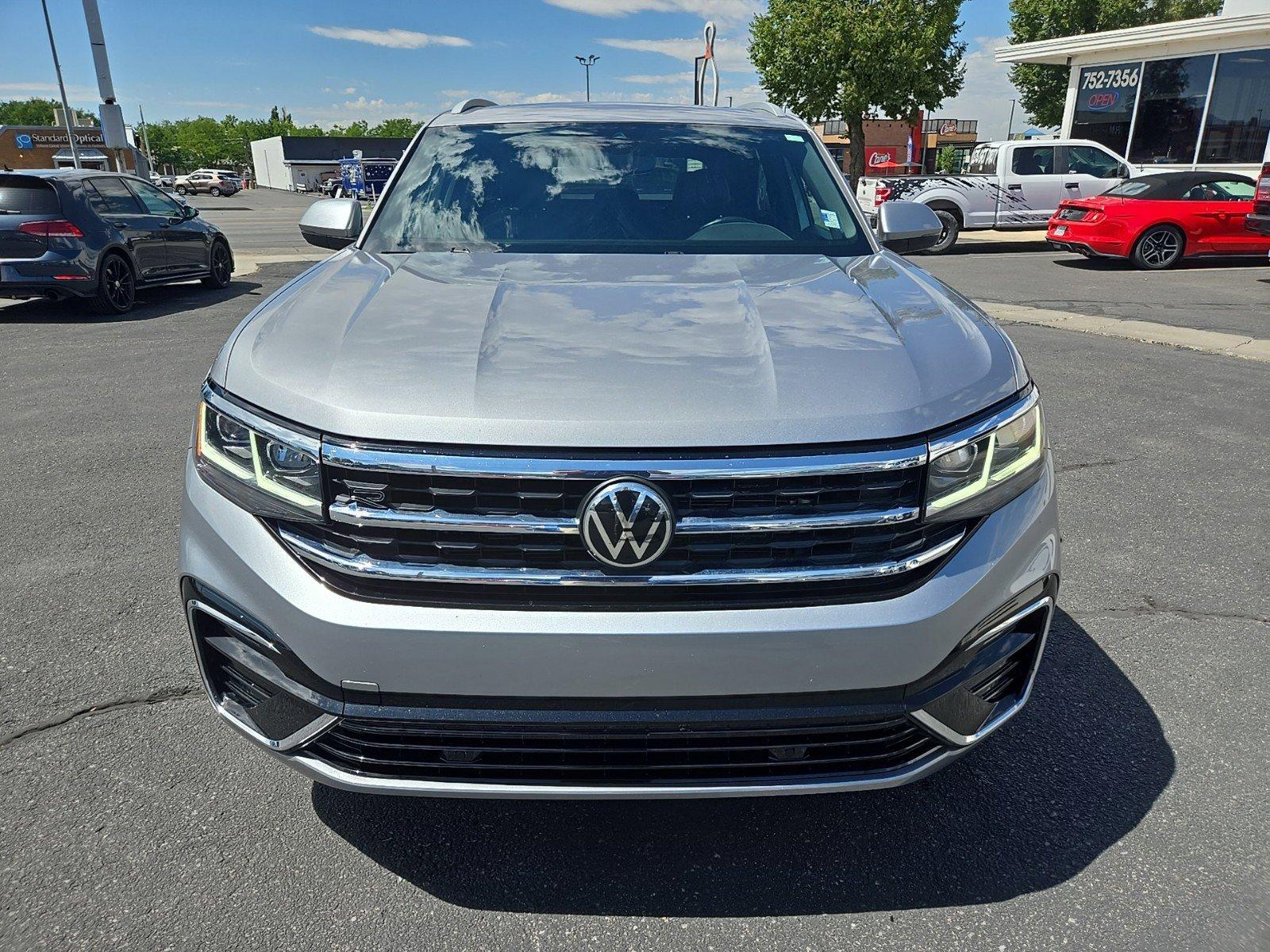 Used 2021 Volkswagen Atlas Cross Sport SEL R-Line with VIN 1V2SE2CA9MC218435 for sale in Logan, UT