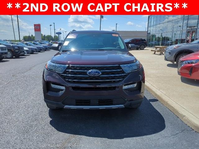 Certified 2022 Ford Explorer XLT with VIN 1FMSK8DH4NGB97587 for sale in Bowling Green, OH