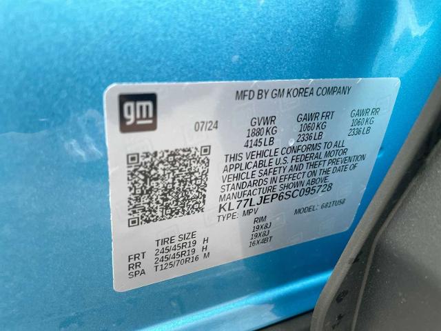 2025 Chevrolet Trax Vehicle Photo in THOMPSONTOWN, PA 17094-9014