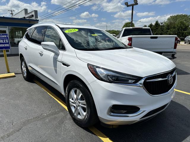 Used 2021 Buick Enclave Essence with VIN 5GAERBKW8MJ132207 for sale in Gallipolis, OH