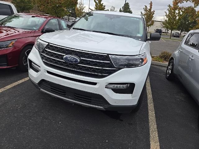 Used 2022 Ford Explorer XLT with VIN 1FMSK8DH1NGB06422 for sale in Logan, UT